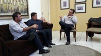 Presidente da Câmara Municipal faz visita à FUNASA - Fund. Nac. de Saúde