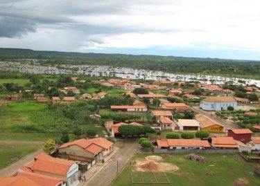 Caxingó (sede) visão aérea